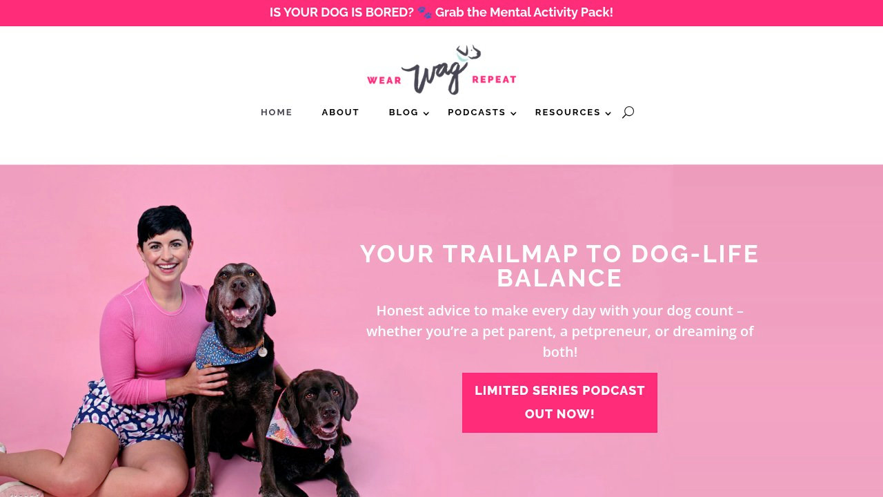 Wear Wag Repeat storefront